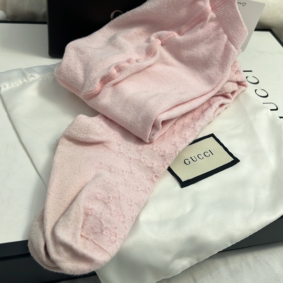 Authenticated Gucci GG logo tights - Picture 5 of 9